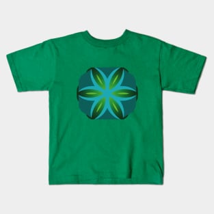 Nice Green Graphic Kids T-Shirt